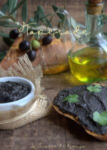 purée d'olives noires à la provençale