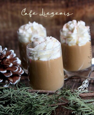 Crème au Café Liegeois ou Dessert Viennois