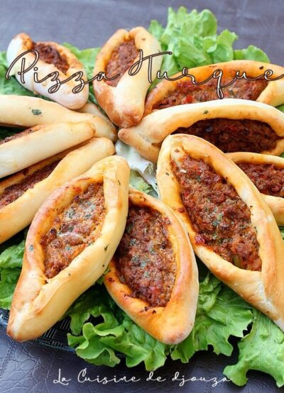 Kiymali Pide, Pizza Turque à la Viande Hachée