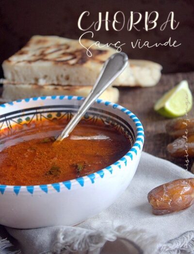 Recette Chorba sans Viande au Frik