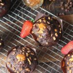 Muffins chocolat caramel beurre salé