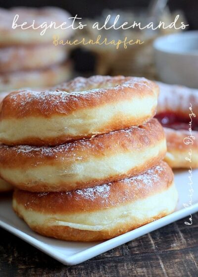 Beignets allemands bauernkrapfen