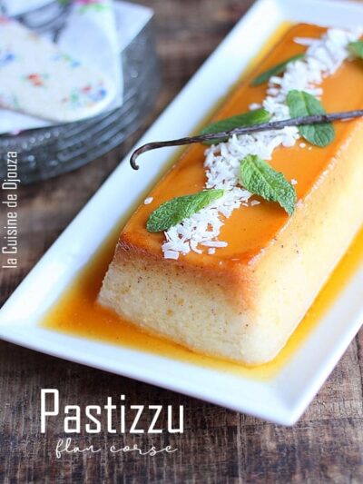 Flan aux Oeufs Corse Pastizzu, à la mie de pain facile
