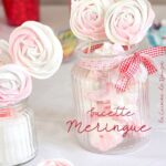 Recette meringue sucette bicolore