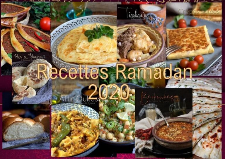 Recettes Ramadan 2020, idées repas pour vous aider en cuisine