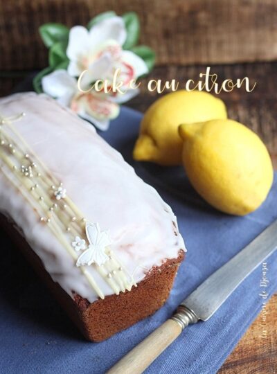 Cake au citron ultra moelleux recette facile