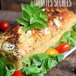 Cake tomate sechée feta et pignons de pin