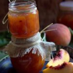 Confiture de pêches jaunes et vanille facile