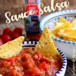 Salsa sauce mexicaine facile