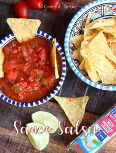 Sauce salsa mexicaine maison