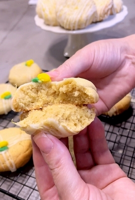 Cookies moelleux facile au citron