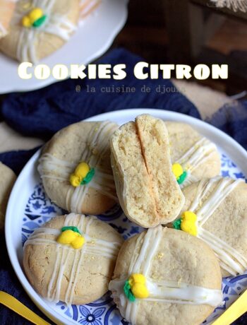 Cookies moelleux au citron
