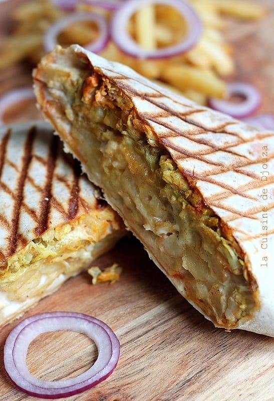 Tacos lyonnais sauce gruyère Cuisinez avec Djouza