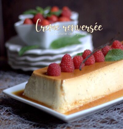 Crème caramel au four omnicuiseur basse température