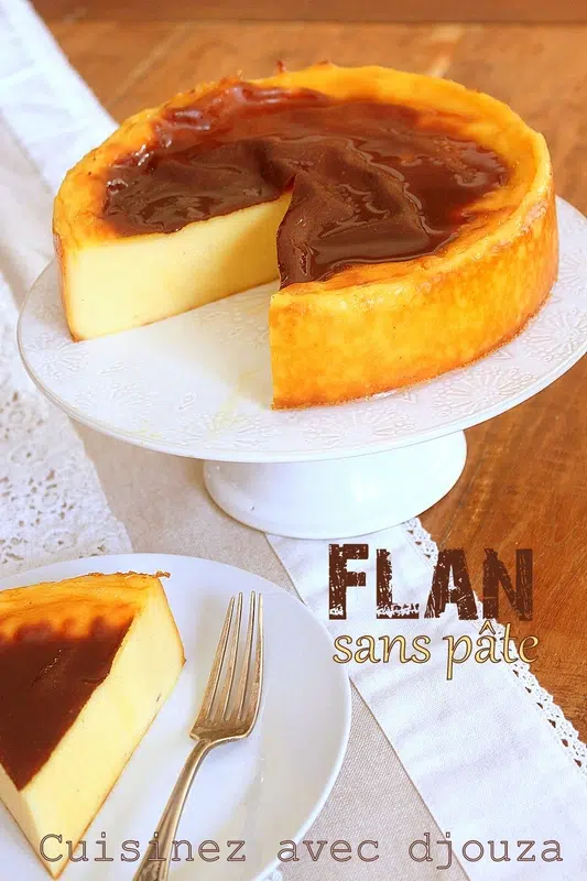Flan parisien sans pate photo 2