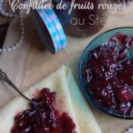 confiture au stevia