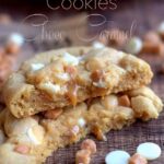 vue intérieur du cookie choco et caramel