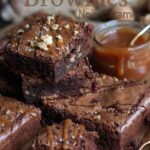 Brownie caramel chocolat