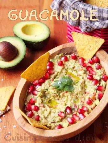 purée d'avocat mexicaine