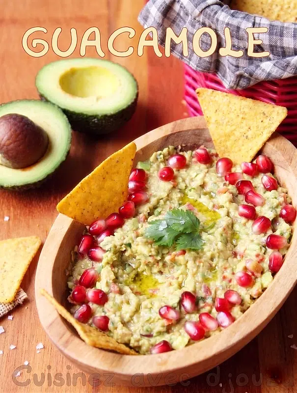 purée d'avocat mexicaine