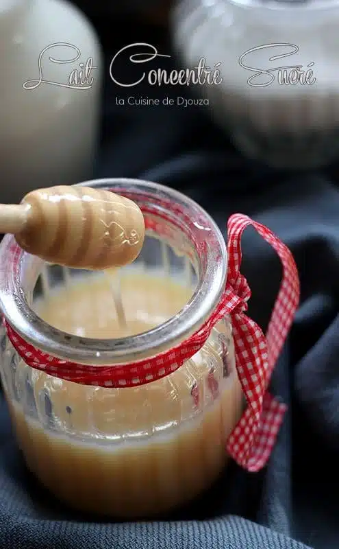 Recette de lait concentré maison facile, rapide et SANS CUISSON 