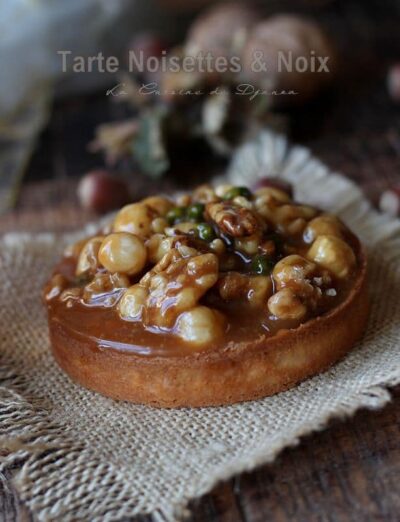 Tartelettes Caramel Beurre Salé et Noisettes