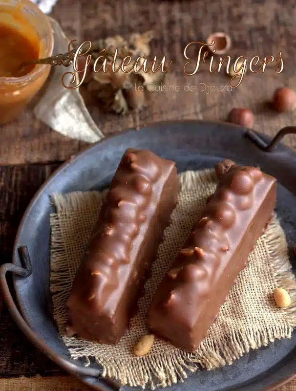 Gateau Fingers Au Chocolat Cacahuetes Et Noisettes Facile
