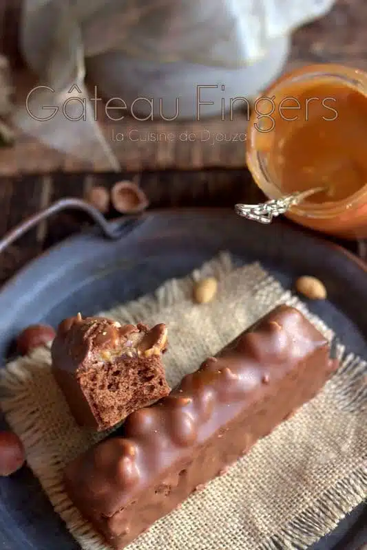 Gateau Fingers Au Chocolat Cacahuetes Et Noisettes Facile