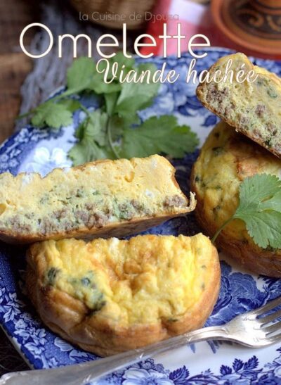 Recette Omelette à la Viande Hachée Facile