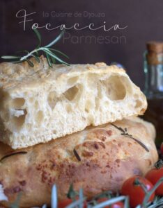 recette fougasse italienne au parmesan