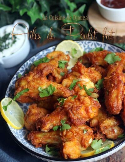Ailes de Poulet Frit Maison