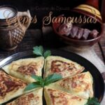 Crêpes samoussas viande et fromage