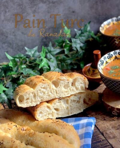 Pain turc sans pétrissage 