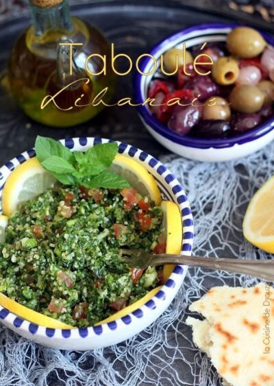 Recette du Vrai Taboulé Libanais Traditionnel au Boulgour