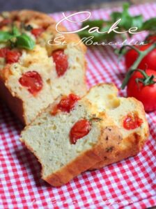 recette de cake salé facile au st marcellin et tomates cerises
