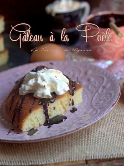 Gâteau à la Poêle, Recette avec un Seul Oeuf