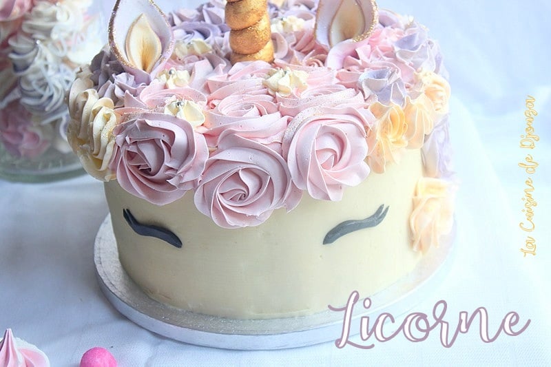 Gâteau licorne molly cake