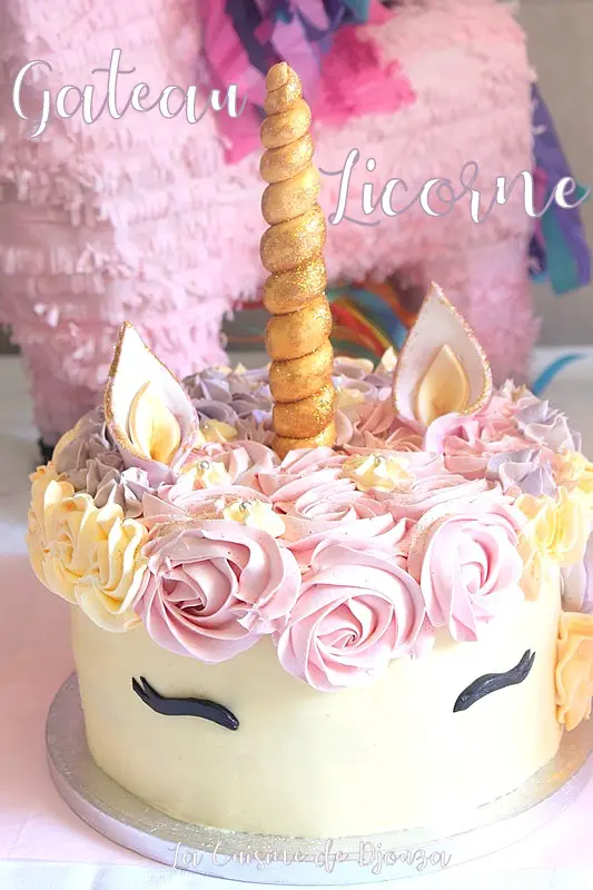 cake licorne