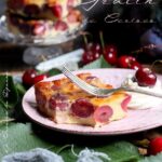gratin de cerises fraîches