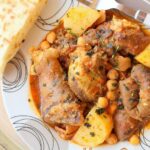 Chtitha Bouzellouf {Tête et pieds de mouton en sauce}