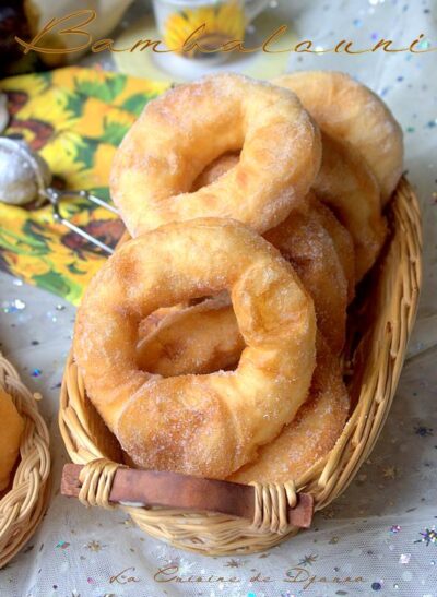 Beignet tunisien bambalouni { recette ftayer sucré }