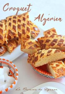 Croquet moelleux biscuit algérien