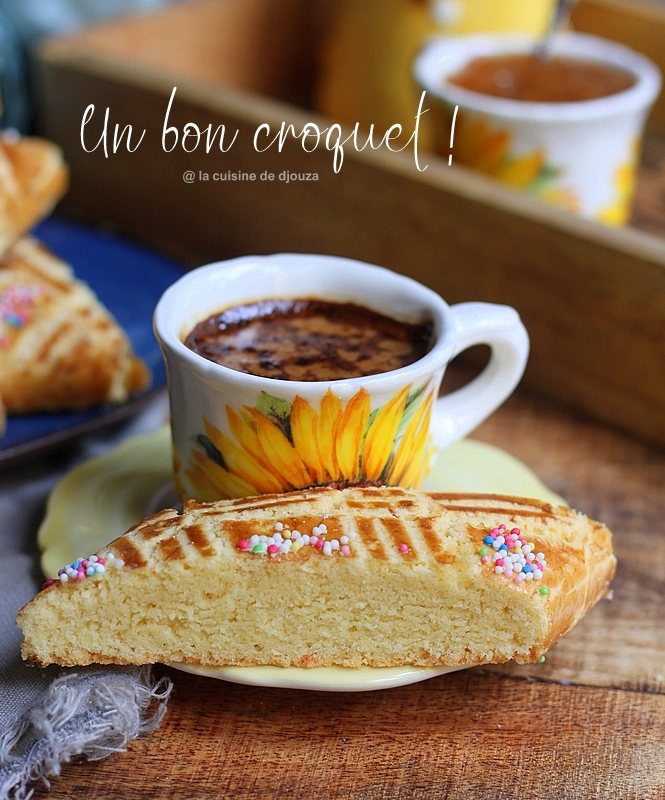 Recette croquets algériens gâteau sec
