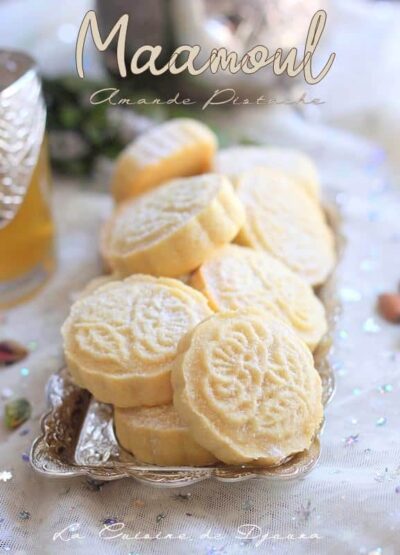 Recette Maamoul (amandes et pistaches)