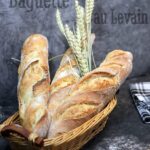 Pain baguette au levain naturel