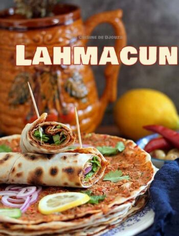 recette de lahmadjoun pizza turque