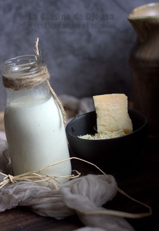 Recette crème blanche fromage facile