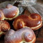 Recette de Mouna, brioche de Pâques à la crème pâtissière
