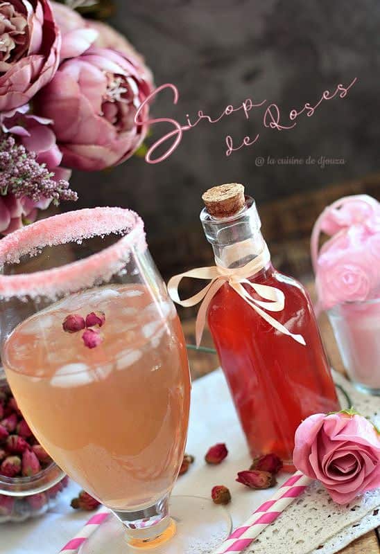 Recette de sirop de fleurs séchées