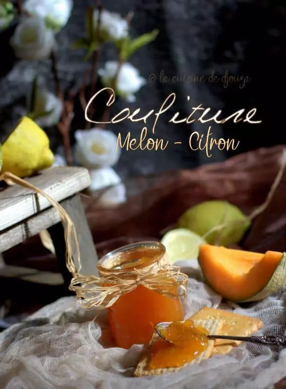 Confiture de melon cantaloup